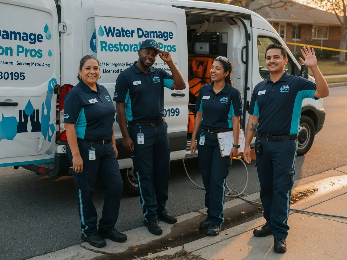 Water Damage Restoration company in Ennis, TX