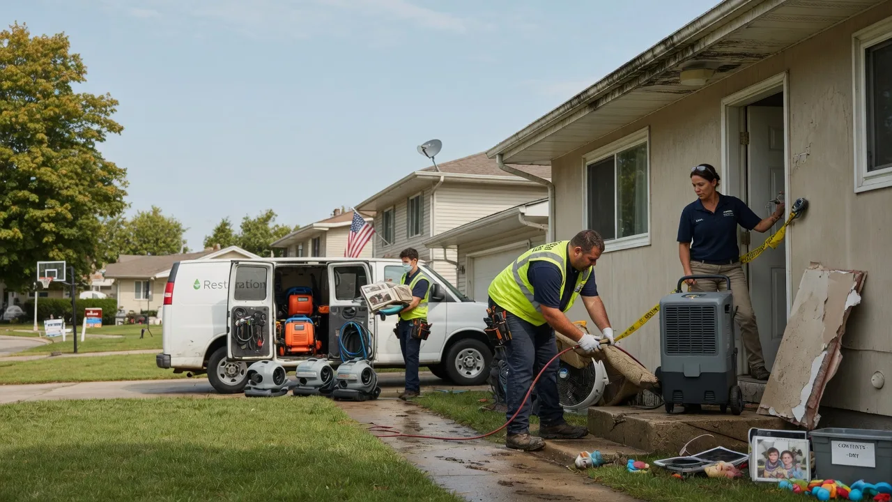 Water Damage Restoration in Ennis, TX near me